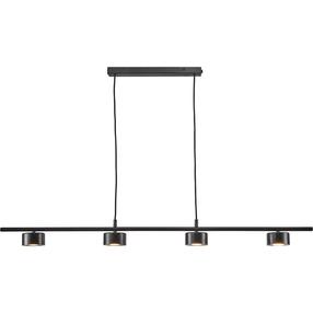Šviestuvas kabinamas Domoletti Luca P19070-4B, LED, 3000 °K, 4 x 4 W, juoda sp. / juoda sp.