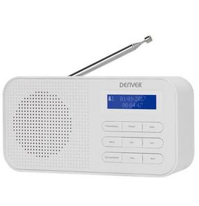  Kahjustatud pakendiga toode. Raadiovastuvõtja Denver DAB-42, valge v.