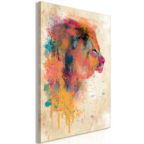 Reprodukcija Artgeist Watercolor Lion HK0372, 40 cm x 60 cm