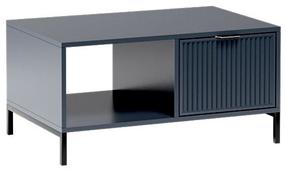 Журнальный столик Eleganzo LS-6, синий цв., 58 см x 90 см x 45.5 см