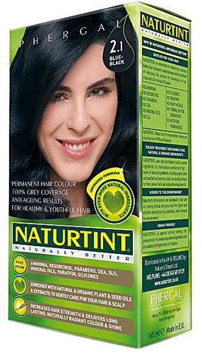 Juuksevärv Naturtint Phergal, blue black 2 v., 2.1, 165 ml
