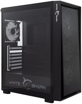 Корпус компьютера White Shark, черный цв.