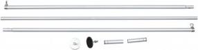 Tinklelio tvirtinimo rinkinys Trixie Net Fixing Kit, sidabro sp., 1.28-3.25 m