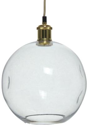 Lampa karināms Kayoom Natalie 125, E27, 1 x 40 W, caurspīdīga krās. / zelta krās.