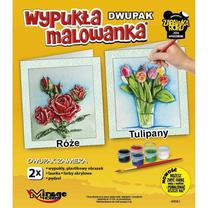 Piešimo rinkinys Mirage Hobby Rose and Tulip, įvairių spalvų