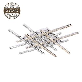 Šviestuvas lubų Domoletti Orion B2037-8, LED, 3000 °K, 1 x 80 W, nėra gaubto / chromo sp.
