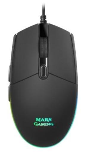 Juhtmega mänguhiir Mars Gaming MMG, must v.