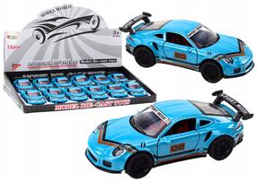 Žaislinis automobilis Lean Toys Model World, 1:32, mėlyna sp.