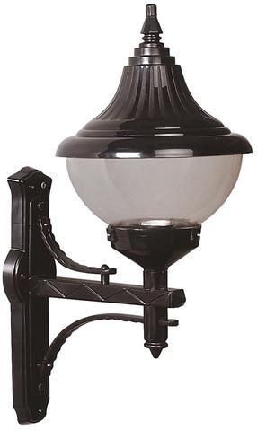 Sieninis lauko šviestuvas Opviq BAP-68207-BSY-M1, 60W, E27, IP65, juoda sp., 40 cm x 65 cm