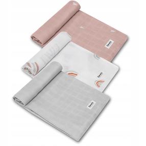 Vystyklas Lionelo Swaddle Rainbow, 70 cm x 70 cm