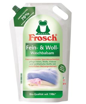 Šķidrs mazgāšanas līdzeklis Frosch Fein & Woll, 1.8 l