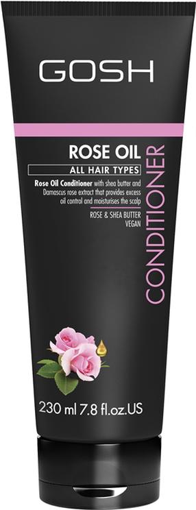 Matu kondicionieris Gosh Rose Oil, 230 ml