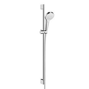 Комплект для душа Hansgrohe Croma Select S, белый цв./хромовый цв.