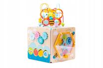 Lavinimo žaislas Iwood Multi Activity Box, 29.5 cm, įvairių spalvų, 2 vnt.