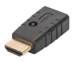 Adapteris Gembird 4K HDMI to HDMI HDMI A male, HDMI female, melna krās.