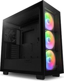 Kompiuterio korpusas NZXT H7 Elite RGB, skaidri sp./juoda sp.