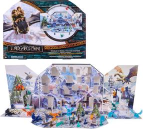 Advento kalendorius Spin Master How to Train Your Dragon World Of Berk Winter Surprise, įvairių spalvų