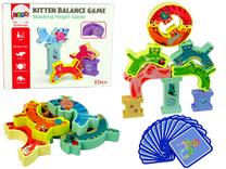 Stalo žaidimas Lean Toys Kitten Balance Game 10138