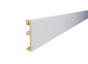 Grindjuostė Salag ALPHA AP81M1, 240 cm x 8 cm x 1.5 cm, balta sp.