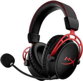 Juhtmeta mänguri peakomplekt HyperX Cloud Alpha Wireless 4P5D4AA, must v./punane v.