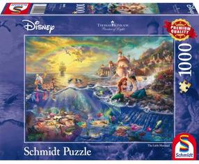 Пазл Schmidt Thomas Kinkade: Disney Ariel 59479, 69.3 см x 49.3 см, 1000 шт., многоцветный