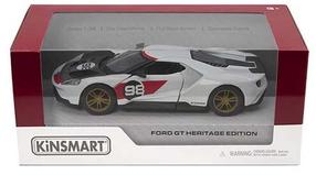 Žaislinis automobilis Kinsmart 2017 Ford GT (Heritage Edition) KT5448, 1:38, (spalva/dizainas parenkami atsitiktine tvarka)