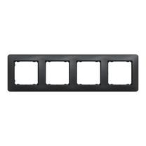 Keturvietis rėmelis Schneider Electric Sedna Design SDD314804, antracito sp. 4 vt.