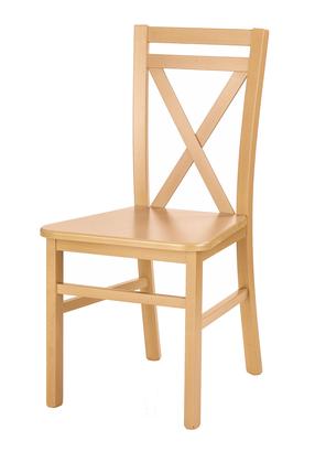 Стул для столовой Dariusz 2, дубовый цв./светло-коричневый цв., 45 см x 43 см x 90 см