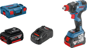 Akulööktrell koos akuga Bosch GDX Cordless Impact Driver, 18 V, 5 Ah