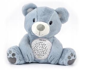 Projektors - bērnu miega palīglīdzeklis Milly Mally Bear, zila krās.