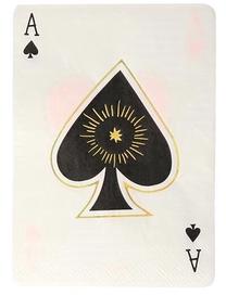 Popierinės servetėlės Meri Meri Magic Aces 215092, 15.2 cm x 10.7 cm, įvairių spalvų, 16 vnt.