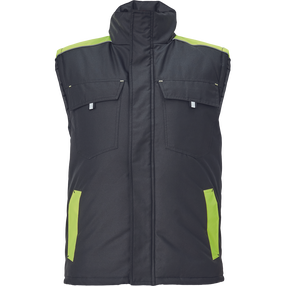 Liemenė vyrams Cerva Max Vivo, juoda sp./geltona sp., XXL dydis