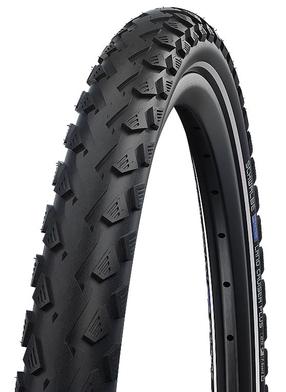 Velosipēda riepa Schwalbe Land Cruiser Plus HS 450, gumija, melna krās., 28", 2"