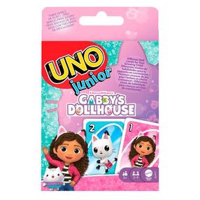 Uno kortų žaidimas Mattel Games Gabbys Dollhouse Junior, EN