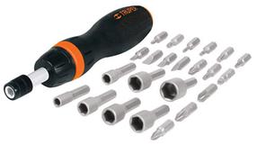 Narrega kruvikeeraja Truper Screwdriver & Bits Set 18222, 24 tk