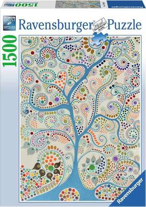 Dėlionė Ravensburger Tree By Jack Ottan 17598, 80 cm x 60 cm, 1500 vnt., įvairių spalvų