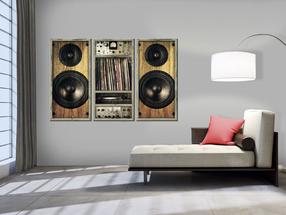 Reprodukcija Artgeist Music Of The Past, i-b-0018-b-e, 120 cm x 80 cm