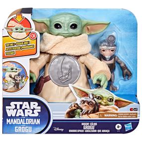 Figūrėlių rinkinys Hasbro Star Wars The Mandalorian Hugging Grogu, 2 vnt., įvairių spalvų