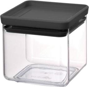 Birių produktų indas Brabantia 122309, 0.7 l, skaidri/juoda