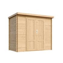 Sodo namelis Timbela M310F1, 142 cm x 239 cm x 200 cm, ruda sp.