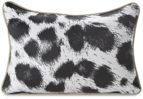 Dekoratyvinės pagalvėlės užvalkalas Ewa Minge Ming 10C, balta sp./juoda sp., 30 cm x 45 cm