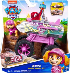 Žaislinis keturratis Paw Patrol Rescue Wheels 6069303, juoda sp./rožinė sp.