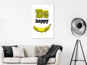 Reprodukcija Artgeist Happy Banana, m-a-1044-b-a, 40 cm x 60 cm