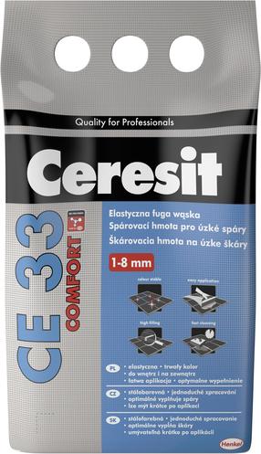 Шпатлевка для швов Ceresit CE33 comfort/43 BAHAMA, декоративный, bahama цв., 5 кг