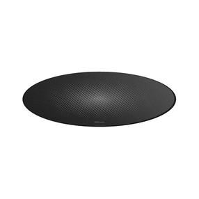 Grindų kilimėlis žaidimų kėdei Trust Round Floor Mat, juoda sp.