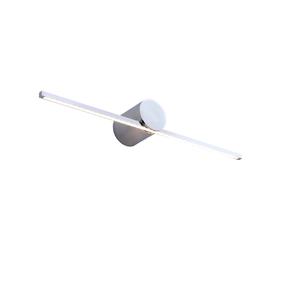 Светильник настенный Light Prestige Modern Slim LP-777/1W M CH, LED, 3000 °К, 1 x 6 Вт, серебристый цв. / серебристый цв.