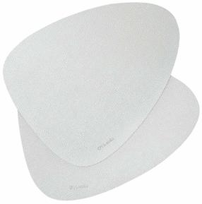 Stalo padėkliukas Homla Femelo 242230, 38 cm x 30 cm, 2 vnt., Sidabro sp.