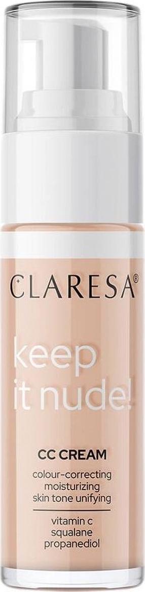 CC krēms Claresa Keep It Nude!, nude krās., 104, 33 g