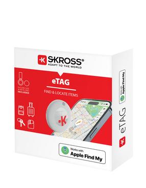 Esemete lokaliseerija Kross eTag, valge v., 2 tk