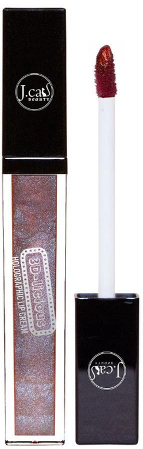 Lūpų blizgis J.Cat Beauty 3D-Licious Holographic Lip Cream, 6 ml, eternal chaos sp., 105